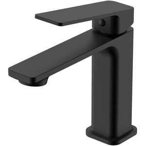 Grifo Cuadrado Negro Kibath - Grifo Moderno para Baño Grifo Cuadrado Negro Kibath - Grifo Moderno para Baño