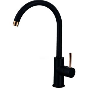 Grifo Zen Negro y Oro Rosa de Altura - Grifo Grifo Zen Negro y Oro Rosa de Altura - Grifo