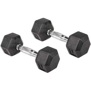 Mancuernas Olive - Par de 5kg Hex Goma - Equipo de fitness Mancuernas Olive - Par de 5kg Hex Goma - Equipo de fitness