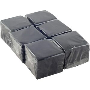 HOSTELNOVO Black Paper Napkins - Paper Napkins HOSTELNOVO Black Paper Napkins - Paper Napkins