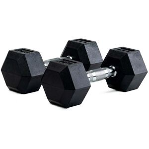 Bodytone Hexagon Dumbbells - 7.5kg - Black - Strength Equipment Bodytone Hexagon Dumbbells - 7.5kg - Black - Strength Equipment