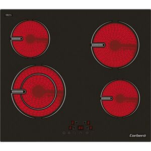 Corbero CCVG8422 - Noir - Plaque vitrocéramique - Publicité Corbero CCVG8422 - Noir - Plaque vitrocéramique - Publicité