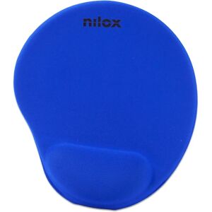 Nilox NXMPE02 Alfombrilla de ratón - Ergonómica - Azul Nilox NXMPE02 Alfombrilla de ratón - Ergonómica - Azul