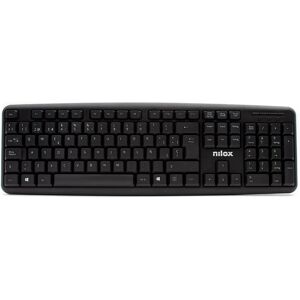 Nilox NXKBE000002 Teclado USB Negro Español Nilox NXKBE000002 Teclado USB Negro Español