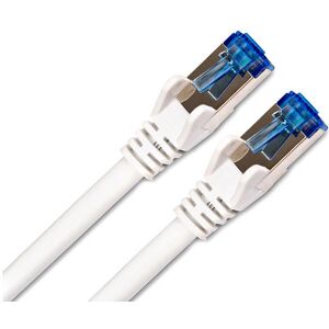 DCU Advance Tecnologic 5m Cat6A S/STP Netzwerkkabel - Weiß/Blau DCU Advance Tecnologic 5m Cat6A S/STP Netzwerkkabel - Weiß/Blau