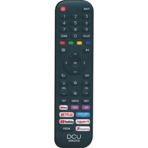 DCU Tecnologic 30902030 Infrarot-TV Fernbedienung - Mit Hintergrundbeleuchtung DCU Tecnologic 30902030 Infrarot-TV Fernbedienung - Mit Hintergrundbeleuchtung