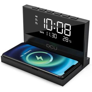 DCU Fortschritt Digitalwecker - Schwarz DCU Fortschritt Digitalwecker - Schwarz