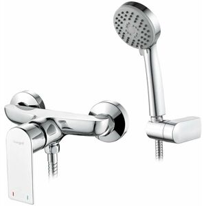 IBERGRIF M12002 Supreme - Miscelatore doccia con doccetta, flessibile, cromo - Miscelatore doccia IBERGRIF M12002 Supreme - Miscelatore doccia con doccetta, flessibile, cromo - Miscelatore doccia