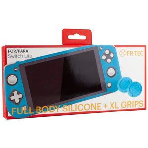 FR-TEC Vollkörper Silikonhülle + Grips für Nintendo Switch Lite FR-TEC Vollkörper Silikonhülle + Grips für Nintendo Switch Lite