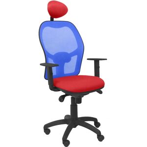 Chaise de Bureau Jorquera P&C ALI350C Rouge avec Tête - Publicité Chaise de Bureau Jorquera P&C ALI350C Rouge avec Tête - Publicité
