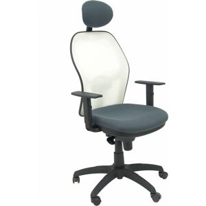 Chaise de Bureau Jorquera P&C ALI600C Gris Foncé avec Têtière - Publicité Chaise de Bureau Jorquera P&C ALI600C Gris Foncé avec Têtière - Publicité