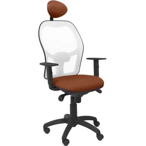 Chaise de Bureau Marron Jorquera P&C avec Têtière et Accoudoirs Ajustables - Publicité Chaise de Bureau Marron Jorquera P&C avec Têtière et Accoudoirs Ajustables - Publicité
