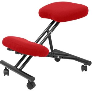 Taburete ergonómico Mahora P&C BALI350 Rojo Taburete ergonómico Mahora P&C BALI350 Rojo