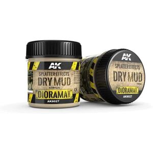 AK Interactive Barro Seco - Efeitos para Dioramas, Texturas Realistas do Solo AK Interactive Barro Seco - Efeitos para Dioramas, Texturas Realistas do Solo