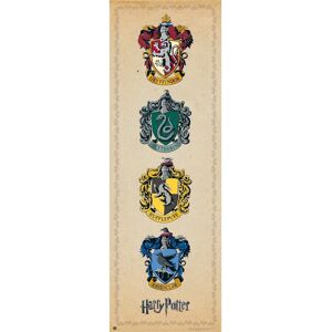 Affiche Harry Potter Emblèmes - 158x53 cm - Grupo Erik Affiche Harry Potter Emblèmes - 158x53 cm - Grupo Erik