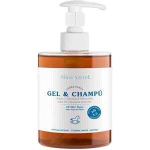 Alma Secret Gel-Shampoo Doux à l'Argan, Calendula & Camomille - Shampooing - Publicité Alma Secret Gel-Shampoo Doux à l'Argan, Calendula & Camomille - Shampooing - Publicité