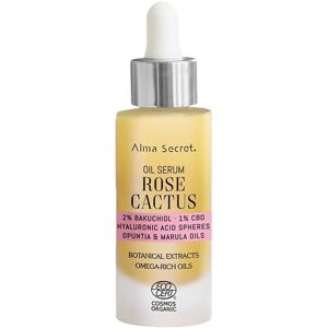 Huile Visage Rose Cactus Alma Secret - Anti-âge, Naturel, 30ml - Publicité Huile Visage Rose Cactus Alma Secret - Anti-âge, Naturel, 30ml - Publicité
