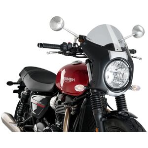Puig Retro Windscreen - Universal Fit, Black, 485x350mm Puig Retro Windscreen - Universal Fit, Black, 485x350mm