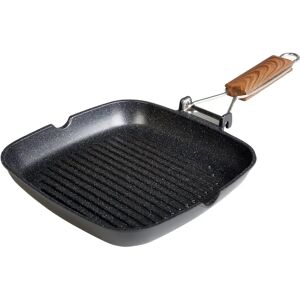 Wecook Ecochef Induction Grill - 20x20cm, Non-stick, Aluminum, Black Wecook Ecochef Induction Grill - 20x20cm, Non-stick, Aluminum, Black