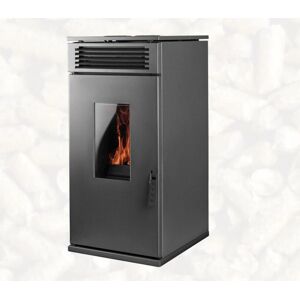 Eider Biomasa - Estufa de pellet Leonora hidro 24 kW - Estufa de pellet Eider Biomasa - Estufa de pellet Leonora hidro 24 kW - Estufa de pellet