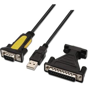 Aisens A104-0039 USB na RS232 adaptér - Černý - 1,8m Aisens A104-0039 USB na RS232 adaptér - Černý - 1,8m