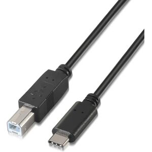 USB Kabel Aisens A107-0054 - USB 2.0, USB-C, USB-B - 2m USB Kabel Aisens A107-0054 - USB 2.0, USB-C, USB-B - 2m