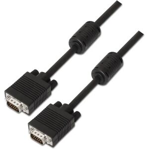 Kabel VGA AISENS A113-0074 - 10m Černá - Monitor, Projektor, PC Kabel VGA AISENS A113-0074 - 10m Černá - Monitor, Projektor, PC