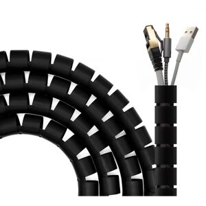 Organisateur de Câbles Aisens A151-0605 - Spiral Noir 3m Organisateur de Câbles Aisens A151-0605 - Spiral Noir 3m