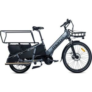 MOMA BIKES E-Long Tail Vélo cargo en aluminium - 7V Shimano - Jusqu'à 90km - Publicité MOMA BIKES E-Long Tail Vélo cargo en aluminium - 7V Shimano - Jusqu'à 90km - Publicité