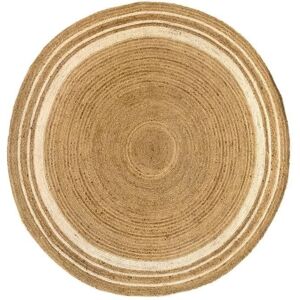 Hamid - Jute Vloerkleed 200x200 - Rustiek en Modern Hamid - Jute Vloerkleed 200x200 - Rustiek en Modern