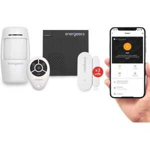 Energeeks Modelo - Sistema de Alarma WiFi GSM - Seguridad Energeeks Modelo - Sistema de Alarma WiFi GSM - Seguridad