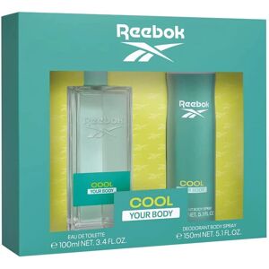 Reebok Cool Your Body Eau de Toilette Set (EdT 100 ml + Deo 150 ml) Reebok Cool Your Body Eau de Toilette Set (EdT 100 ml + Deo 150 ml)
