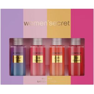 Coffret de Brumes pour le Corps Women'Secret - 4x 50ml - Publicité Coffret de Brumes pour le Corps Women'Secret - 4x 50ml - Publicité