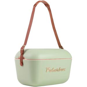 Sac Cooler POLARBOX Gold 12L Olive - Sangle Marron - Publicité Sac Cooler POLARBOX Gold 12L Olive - Sangle Marron - Publicité
