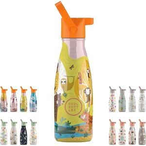 Cool Bottles Kids 3D Galben - Sticlă Termică Cool Bottles Kids 3D Galben - Sticlă Termică