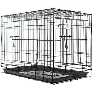 Cage Pliable Noire Ibanez - Cage pour animaux Cage Pliable Noire Ibanez - Cage pour animaux