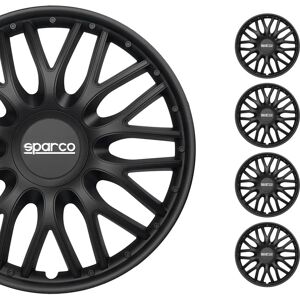 BigBuy Black 14-inch Car Hubcap - Set of 4 BigBuy Black 14-inch Car Hubcap - Set of 4