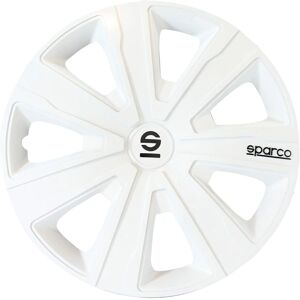 Sparco Palermo 15 White Wheel Covers - Wheel Covers Sparco Palermo 15 White Wheel Covers - Wheel Covers