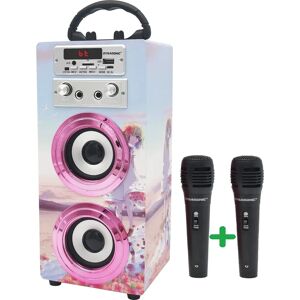 Dynasonic Purple Karaoke Microphone - Karaoke Machine Dynasonic Purple Karaoke Microphone - Karaoke Machine
