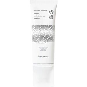 Transparent Lab Leichtes Sonnenschutz SPF50+ Transparent Lab Leichtes Sonnenschutz SPF50+