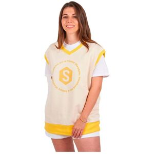 Superb Womens Sleeveless Cotton Sweatshirt - Yellow XL - Sweatshirt Superb Womens Sleeveless Cotton Sweatshirt - Yellow XL - Sweatshirt