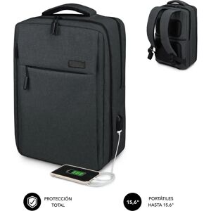 Mochila para laptop Subblim cinza - 15,6'' USB Resistente à água Moderna Mochila para laptop Subblim cinza - 15,6'' USB Resistente à água Moderna