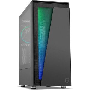 Nox Hummer Blaster - Caja para PC con Iluminación ARGB - Negro Nox Hummer Blaster - Caja para PC con Iluminación ARGB - Negro