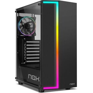 Nox Infinity Gamma Preto - Caixa semi-torre ATX Nox Infinity Gamma Preto - Caixa semi-torre ATX