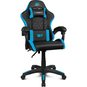 Chaise de jeu DRIFT DR35BL - Réglable & Reclinable - Siège PC - Publicité Chaise de jeu DRIFT DR35BL - Réglable & Reclinable - Siège PC - Publicité