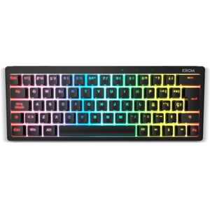Clavier Krom Kreator - Mécanique RGB Gaming 60% USB - Publicité Clavier Krom Kreator - Mécanique RGB Gaming 60% USB - Publicité
