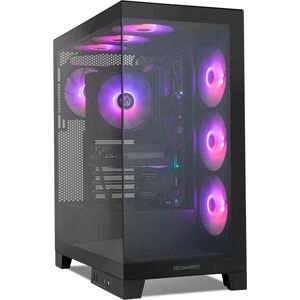 Nox Hummer Glock Negro - Caja para PC, ATX, Micro ATX, Vidrio, Acero Nox Hummer Glock Negro - Caja para PC, ATX, Micro ATX, Vidrio, Acero