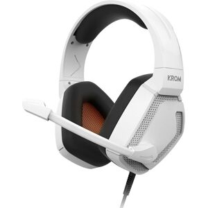 Casque gaming filaire Krom Kopa Pro - Blanc Casque gaming filaire Krom Kopa Pro - Blanc