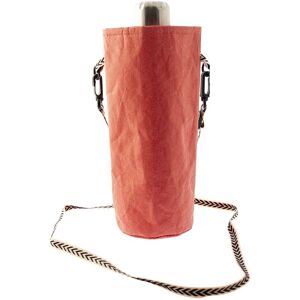 Koala Insulated Wine Bottle Bag - Orange Textile Koala Insulated Wine Bottle Bag - Orange Textile