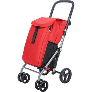 Carlett Classic Duo Shoppingvagn Röd Carlett Classic Duo Shoppingvagn Röd